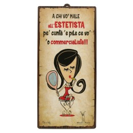 Targa estetista regala alla tua manicurista preferita sarà contenta