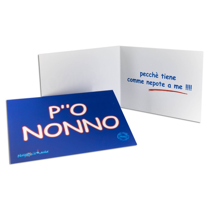 Biglietto di auguri per il nonno | Napolimania