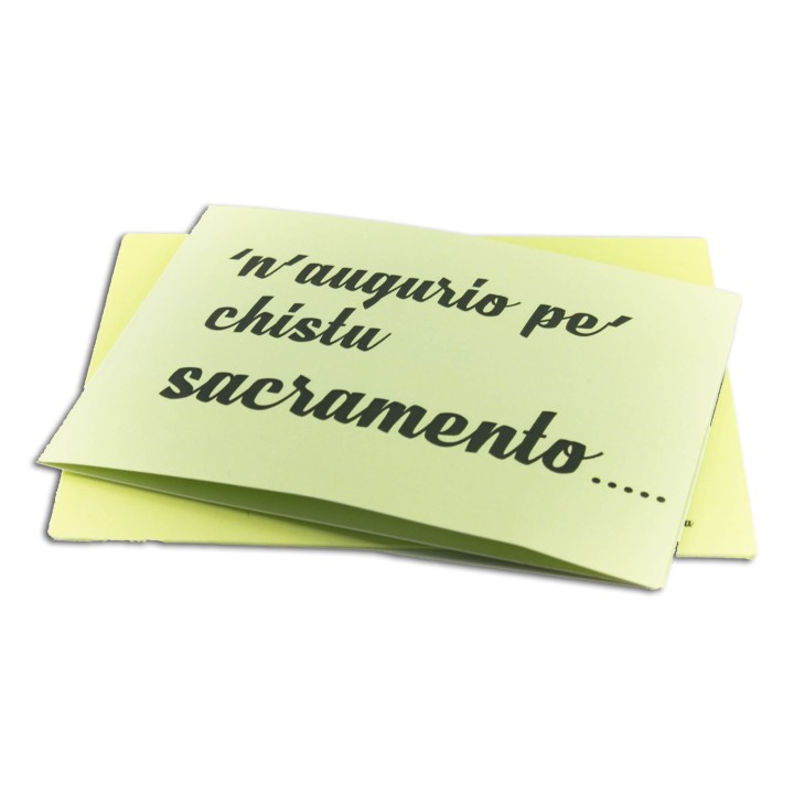 Biglietto di auguri per prima comunione | Napolimania