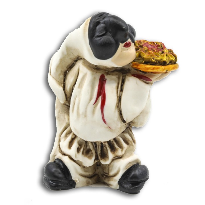 Souvenir Napoli - Pulcinella con spaghetti | Napolimania