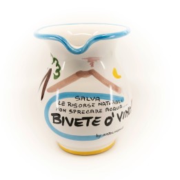 Souvenir Napoli, brocca in ceramica | Napolimania
