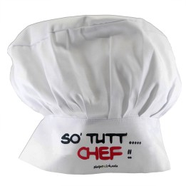 Accessori da cucina divertenti - Cappello So tutt Chef | Napolimania