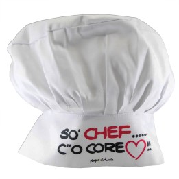 Accessori da cucina divertenti - Cappello So Chef co core | Napolimania