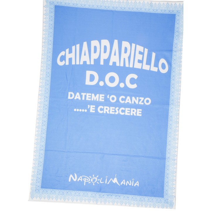 Plaid in pile - Chiappiariello Doc | Napolimania