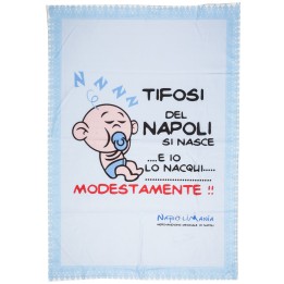 Plaid in pile - Tifosi si nasce | Napolimania