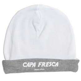 cappellino grigio neonato con scritta napoletano