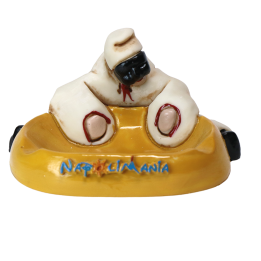 Souvenir Napoli - maschera di Pulcinella posacenere| Napolimania