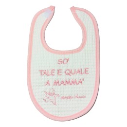 Bavetta neonato - Uguale a mamma | Napolimania