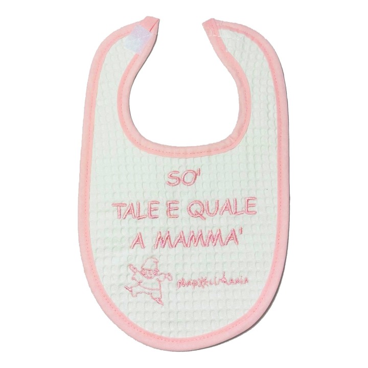 Bavetta neonato - Uguale a mamma | Napolimania