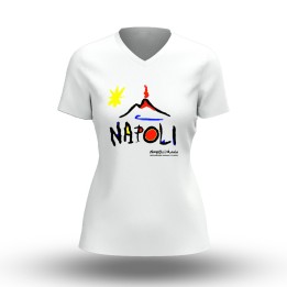 Souvenir Napoli - T-shirt Vesuvio