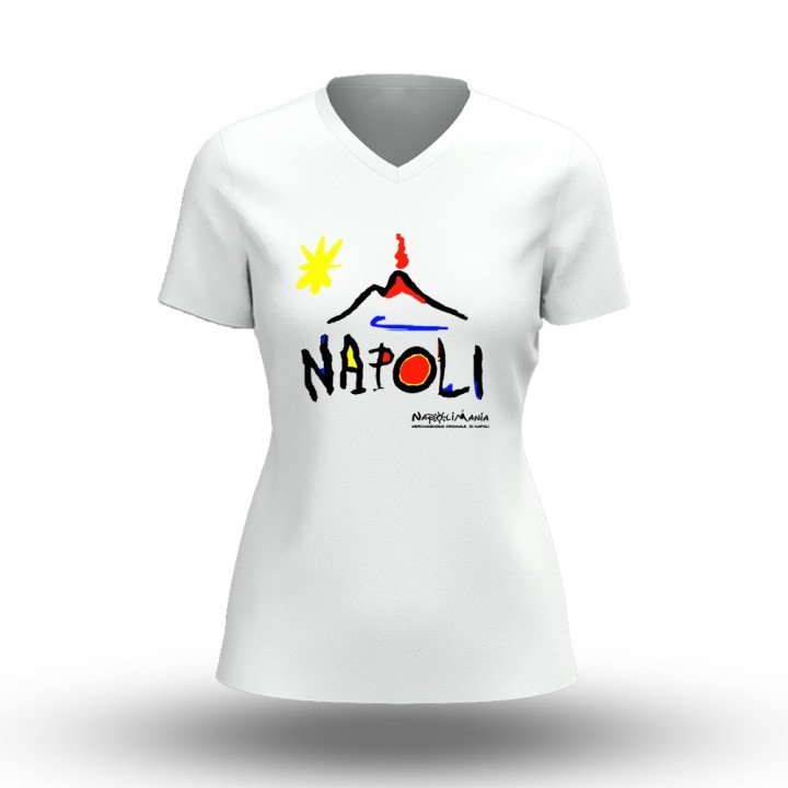Souvenir Napoli - T-shirt Vesuvio