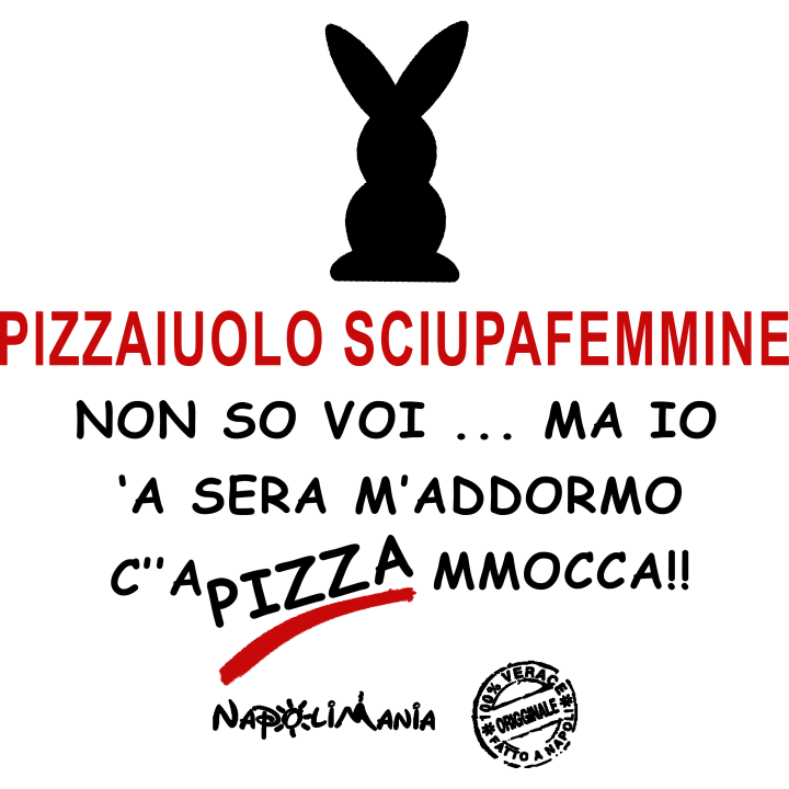 Grembiule da cucina divertente - Pizzaiolo sciupafemmine | Napolimania