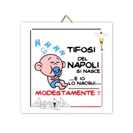 Souvenir Napoli - mattonella Tifosi del Napoli | Napolimania
