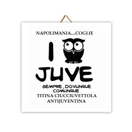 Mattonella Ciucciuvettola antijuventina gufo juve