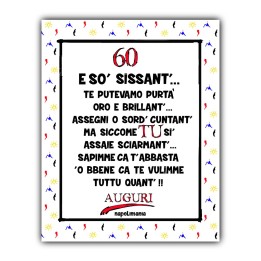 Targa divertente - Semaforo | Napolimania
