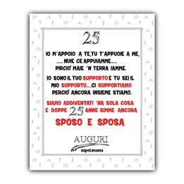 Targa divertente - Semaforo | Napolimania
