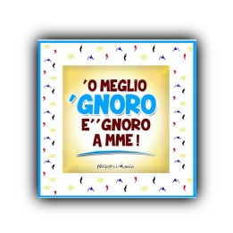 Souvenir Napoli - Mattonella a meglio genero un gadget dedicato al suocero