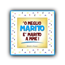 Souvenir Napoli - mattonella marito gadget per marito
