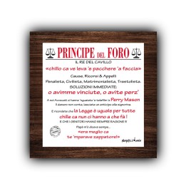 Articoli da regalo divertenti - mattonella Avvocato | Napolimania