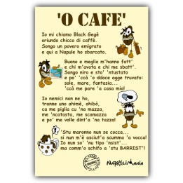 Targa divertente - Laurea 'o Cafè | Napolimania