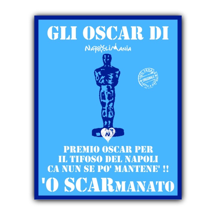 Articoli da regalo divertenti - Targa Oscarmanato | Napolimania