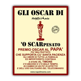 Articoli da regalo divertenti - Targa Oscarpesato | Napolimania