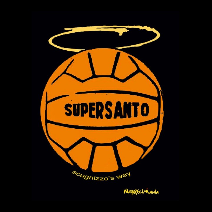 Felpa Super Santos una rivisitazione del mitico pallone