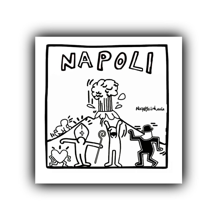 Mattonella Vesuvio stile Wharol
