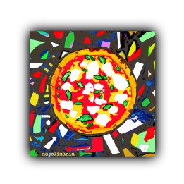 Mattonella magnetino da frigo Pizza