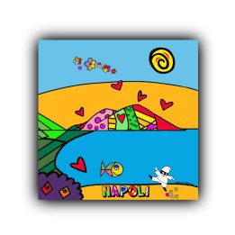 Mattonella magnetino Vesuvio Britto