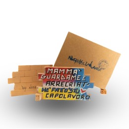 Souvenir Napoli - muretto Mammà guardame e arrecriati... | Napolimania