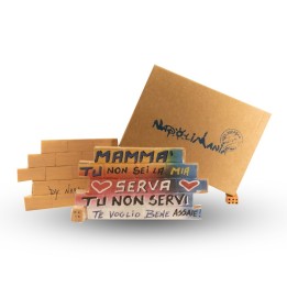 Souvenir Napoli - muretto Mammà tu non sei la mia serva | Napolimania