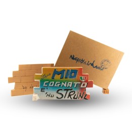 Souvenir Napoli - muretto Mio cognato è nu str... | Napolimania