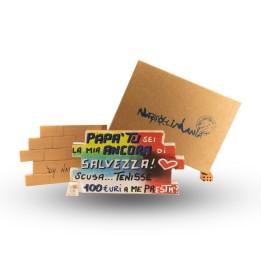 Souvenir Napoli - muretto Papà tu sei la mia ancora di salvezza... | Napolimania