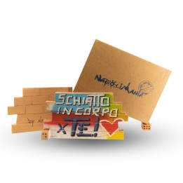 Souvenir Napoli - muretto Schiatto in corpo x te | Napolimania