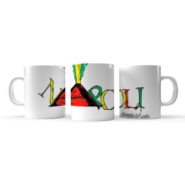 Tazza personalizzata Napoli con disegno stile Warhol