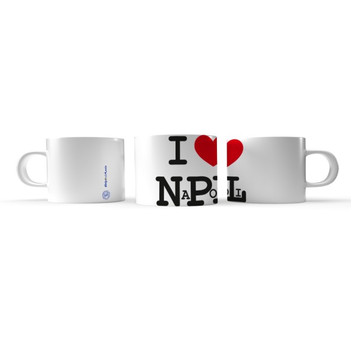 Tazzina personalizzata i love Napoli