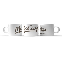 Tazzina da caffè personalizzata Mc ciofeca
