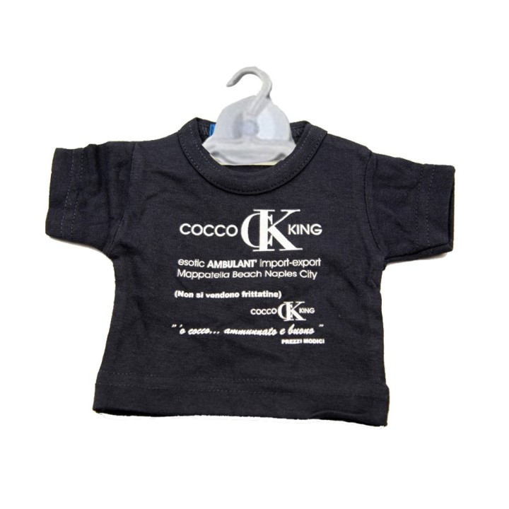 Souvenir Napoli - mini t-shirt divertente - Cocco King | Napolimania