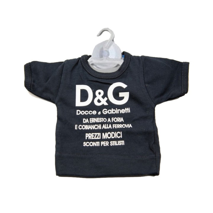 Souvenir Napoli - mini t-shirt divertente - D&G | Napolimania
