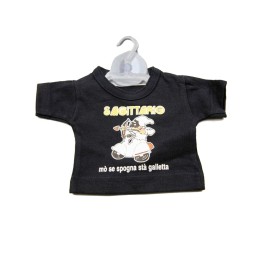 Souvenir Napoli - mini t-shirt divertente - oroscopo Sagittario | Napolimania