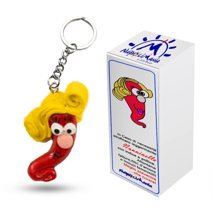 Portachiavi Nanninella  dedicato al nome Anna Souvenir Napoli gadget