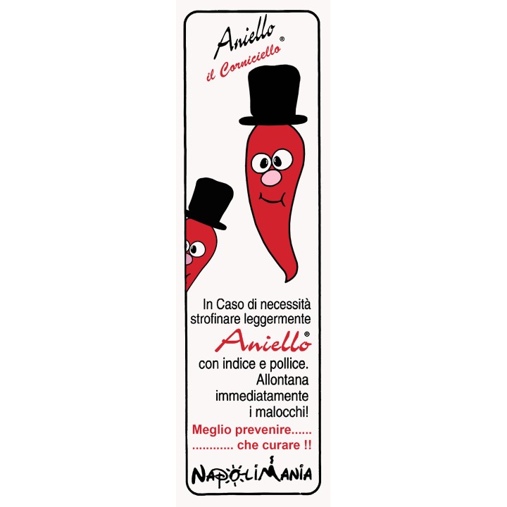 Portachiavi Souvenir Napoli e gadget divertenti - Aniello | Napolimania