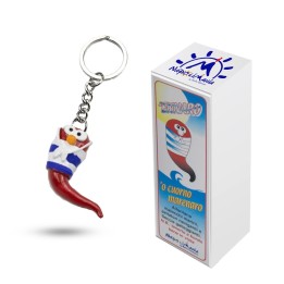 Portachiavi in resina Souvenir Napoli e gadget divertenti Gennaro