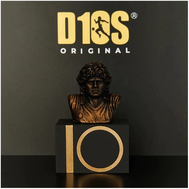 Statua mezzo busto di Maradona certificata e numerata