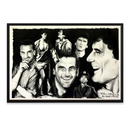 QUESTO POSTER RACCHIUDE TUTTE LE LE ESPRESSIONI PIù FAMOSE DI TROISI NEI SUOI FILM