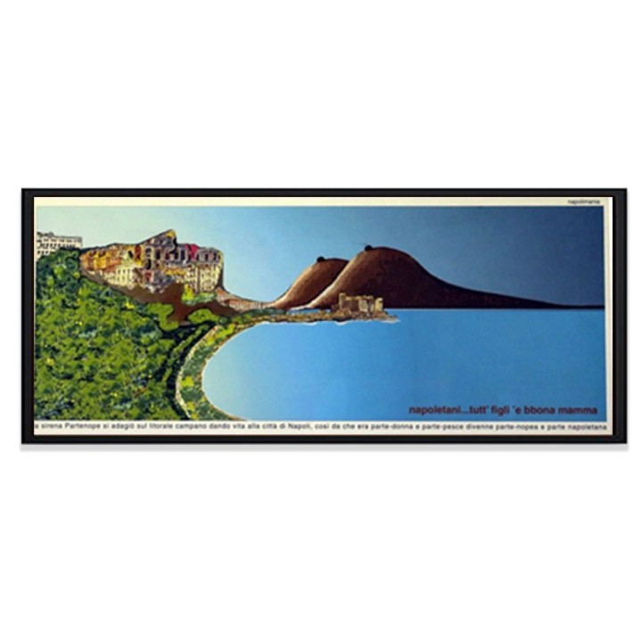 Idee regalo Napoli - Poster Sirena