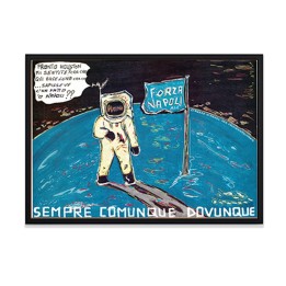 Idee regalo Napoli - Poster Astronauta