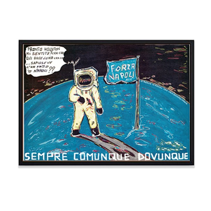 Idee regalo Napoli - Poster Astronauta