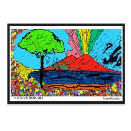 Idee regalo Napoli - Poster visi grandi